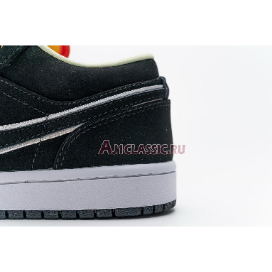 Air Jordan 1 Low SE Aurora Green CK3022-013 Black/Aurora Green/Laser Orange Sneakers