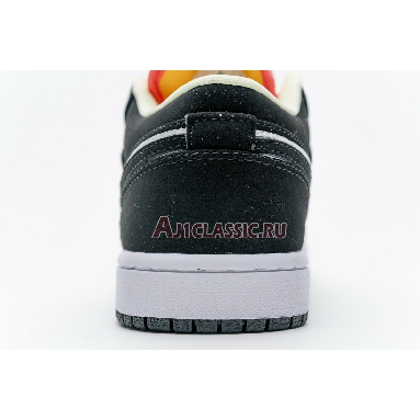 Air Jordan 1 Low SE Aurora Green CK3022-013 Black/Aurora Green/Laser Orange Sneakers