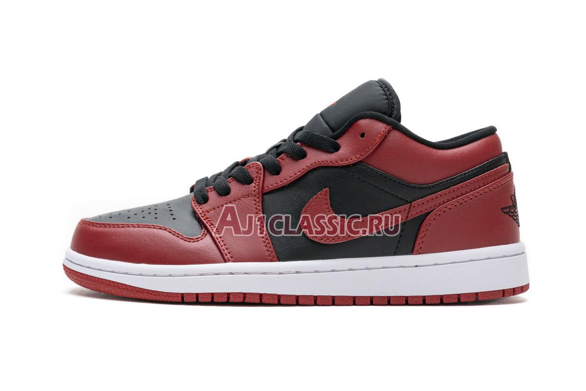 New Air Jordan 1 Low "Reverse Bred" 553558-606 Shoes