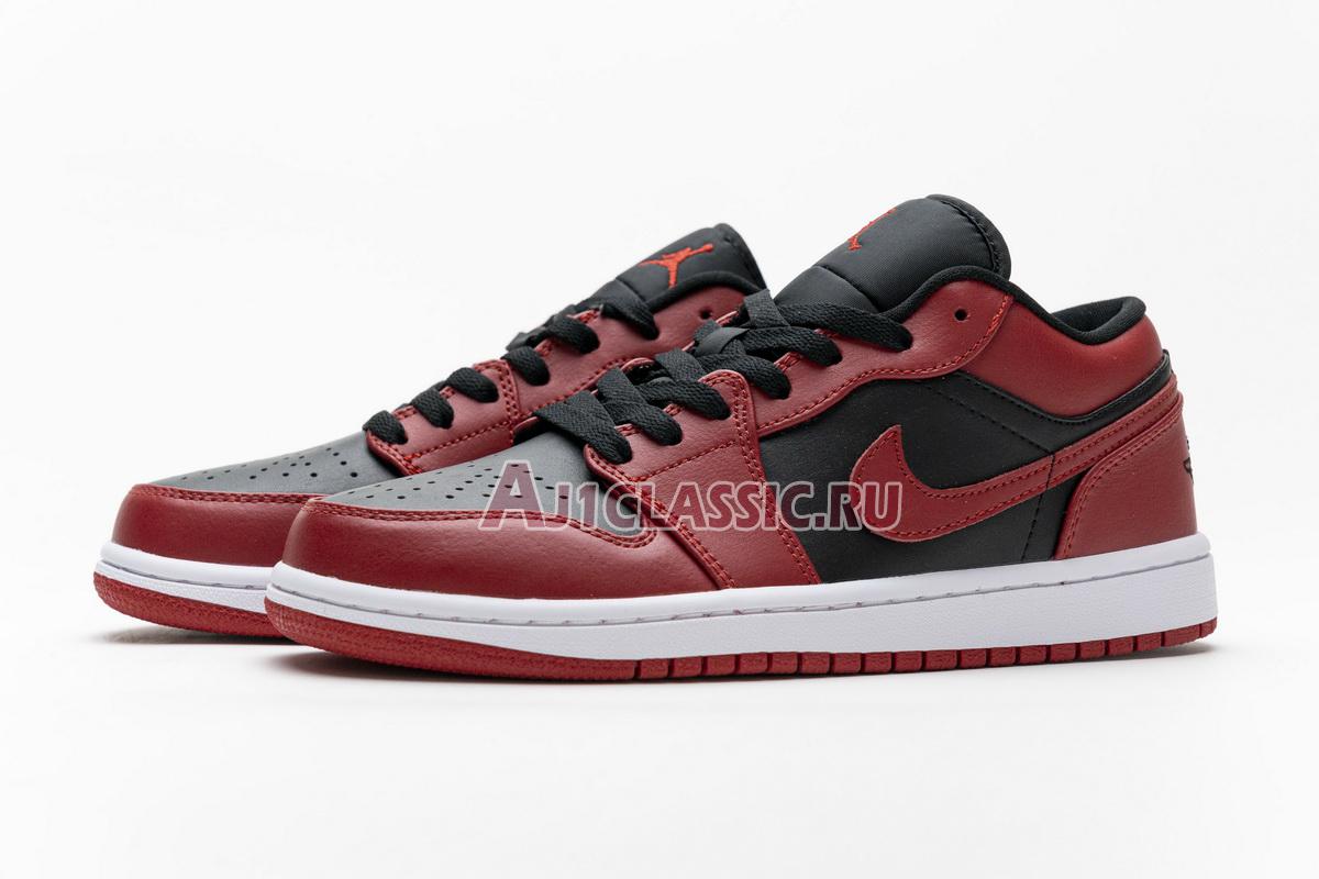 New Air Jordan 1 Low "Reverse Bred" 553558-606 Shoes