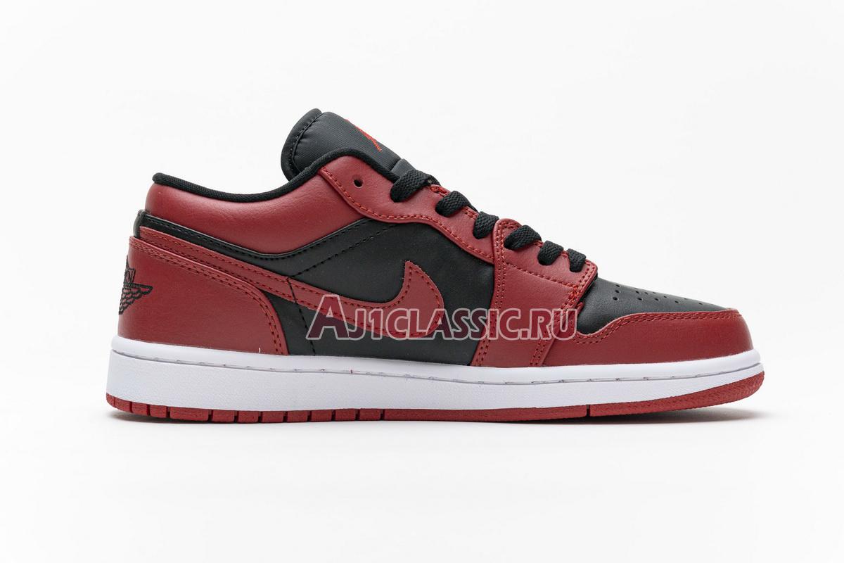 New Air Jordan 1 Low "Reverse Bred" 553558-606 Shoes