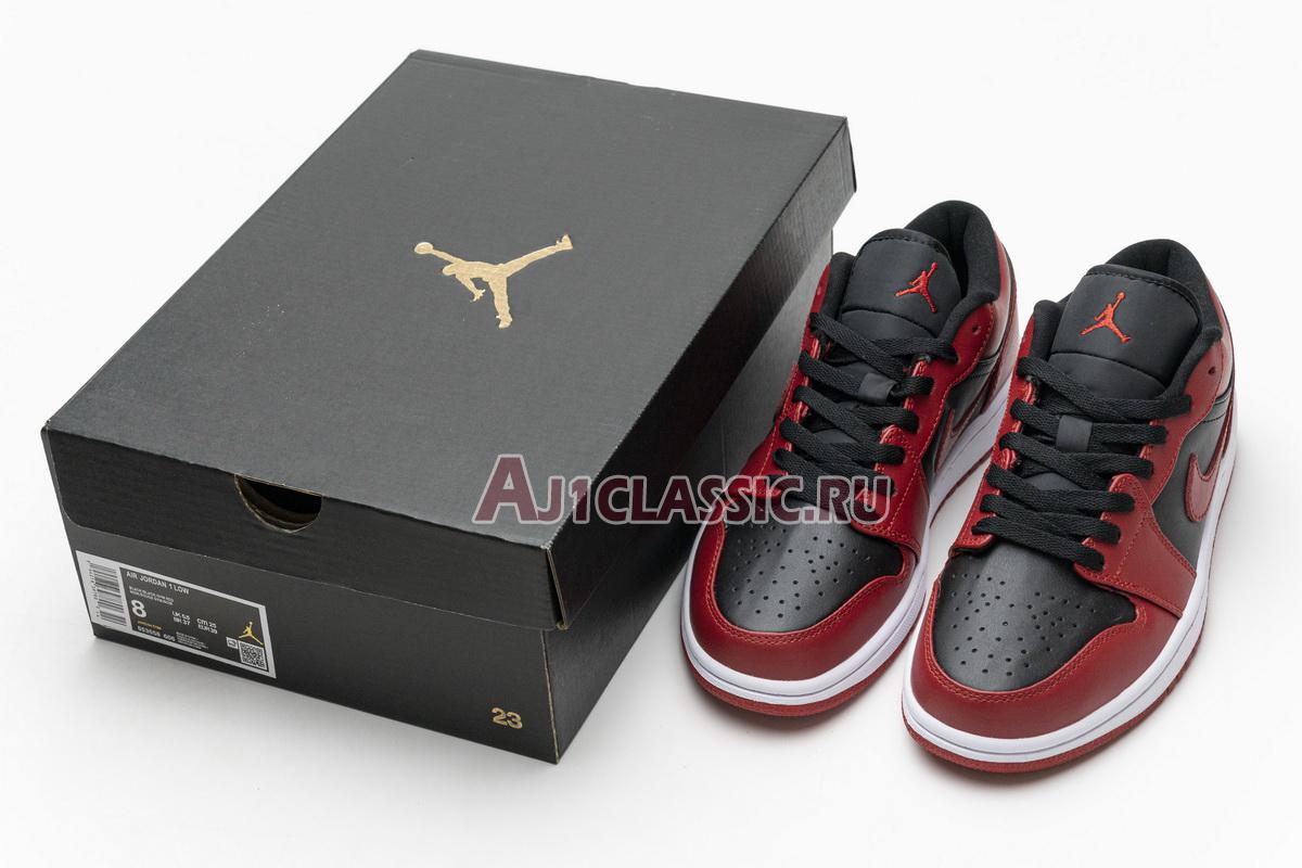 New Air Jordan 1 Low "Reverse Bred" 553558-606 Shoes