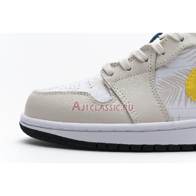 Air Jordan 1 Low Orewood Brown CK3022-107 Light Orewood Brown/Amarillo-White-Laser Blue Sneakers