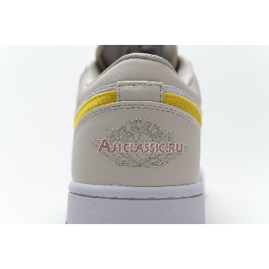 Air Jordan 1 Low Orewood Brown CK3022-107 Light Orewood Brown/Amarillo-White-Laser Blue Sneakers