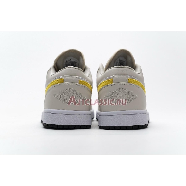 Air Jordan 1 Low Orewood Brown CK3022-107 Light Orewood Brown/Amarillo-White-Laser Blue Sneakers