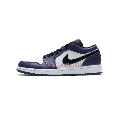 Air Jordan 1 Low Court Purple 553558-500 White/Court Purple/Black Sneakers