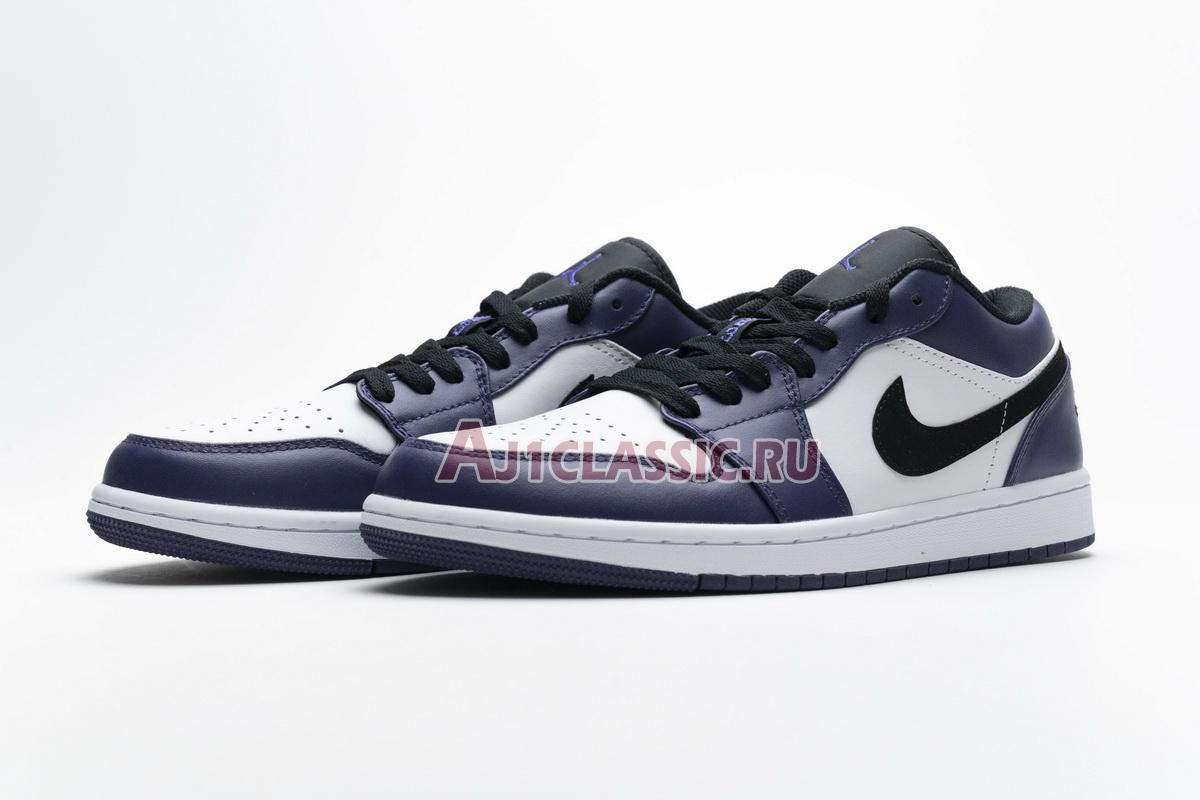 New Air Jordan 1 Low "Court Purple" 553558-500 Shoes