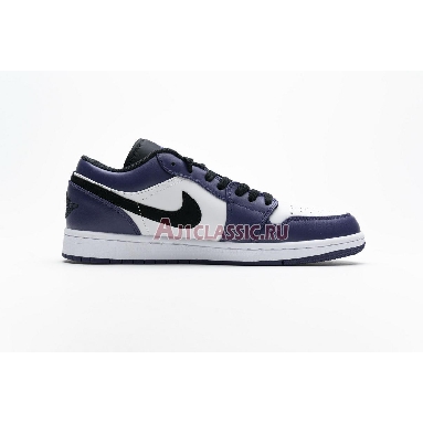 Air Jordan 1 Low Court Purple 553558-500 White/Court Purple/Black Sneakers