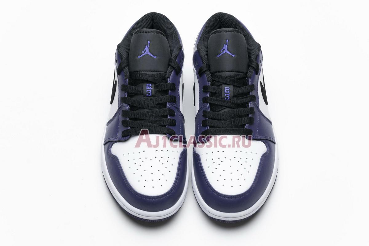 Air Jordan 1 Low "Court Purple" 553558-500