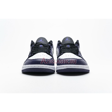 Air Jordan 1 Low Court Purple 553558-500 White/Court Purple/Black Sneakers