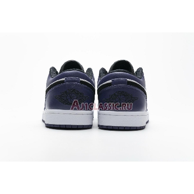 Air Jordan 1 Low Court Purple 553558-500 White/Court Purple/Black Sneakers