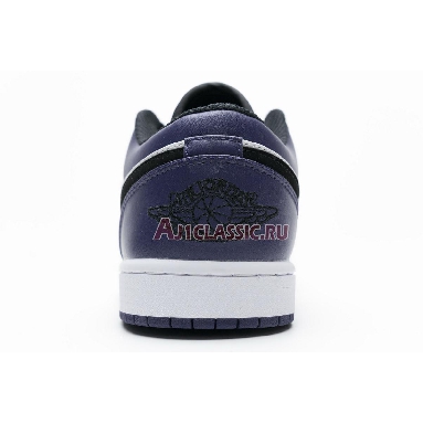 Air Jordan 1 Low Court Purple 553558-500 White/Court Purple/Black Sneakers