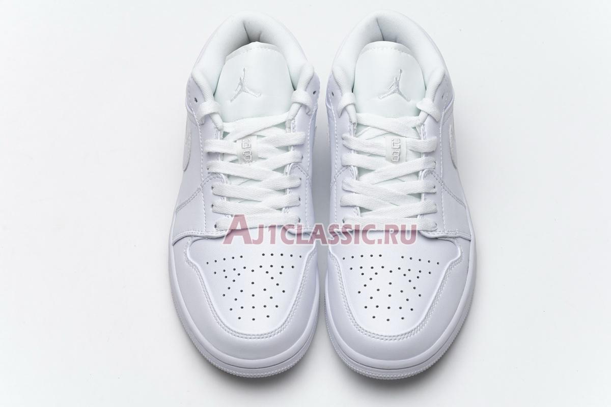 Air Jordan 1 Retro Low "White" 553558-120