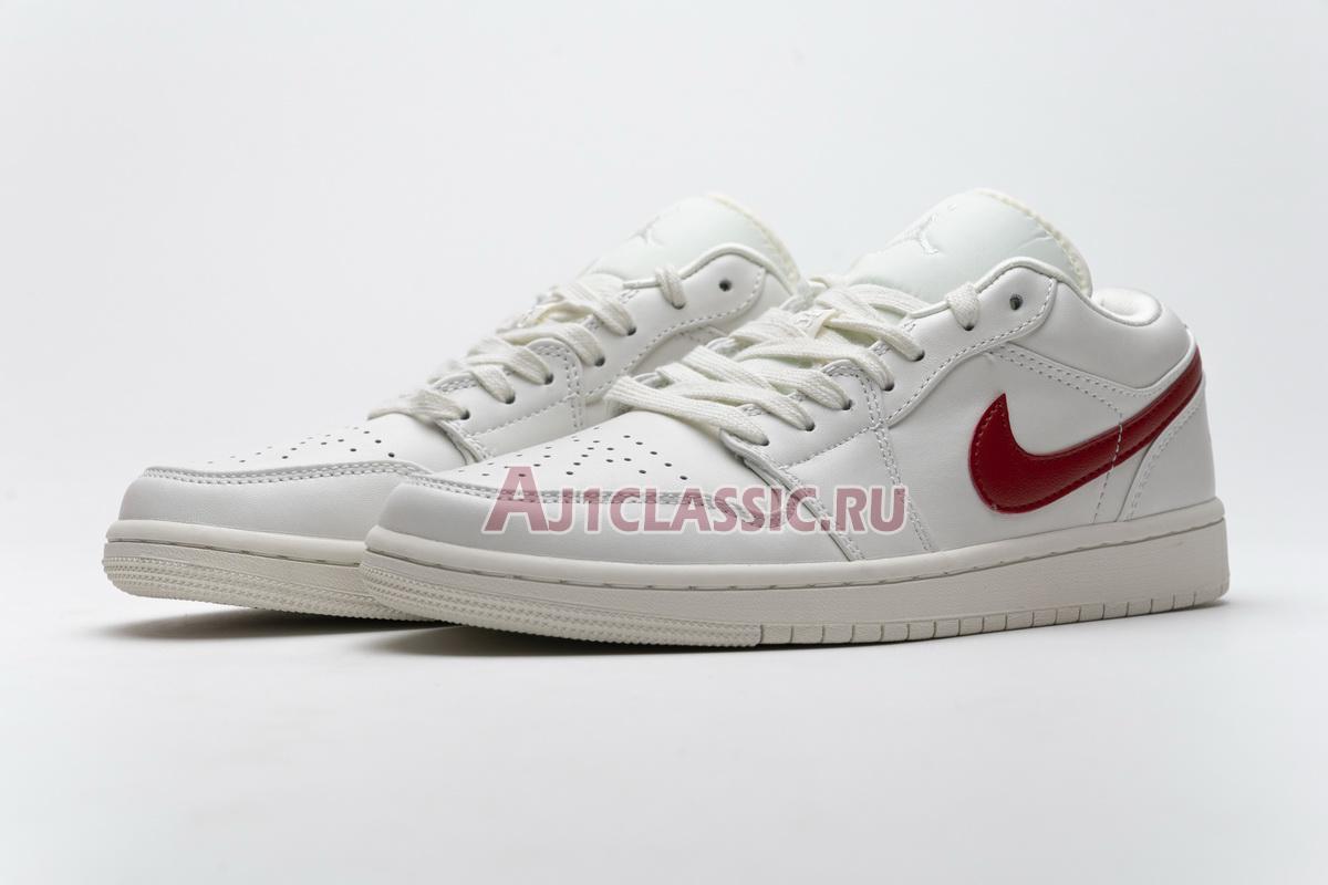 Air Jordan 1 Retro Low "White Red" AQ9941-161