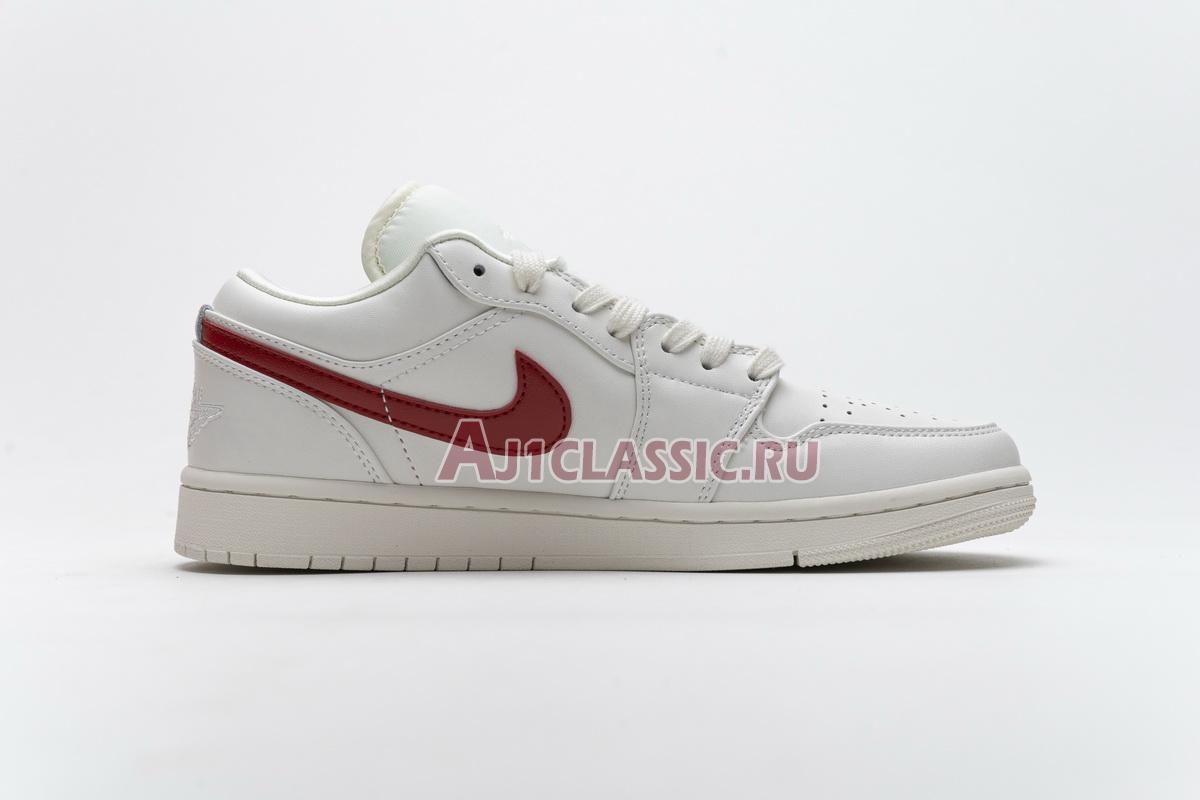 New Air Jordan 1 Retro Low "White Red" AQ9941-161 Shoes