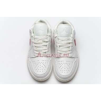 Air Jordan 1 Retro Low White Red AQ9941-161 Milk/White/Red Mens Womens Shoes