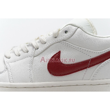 Air Jordan 1 Retro Low White Red AQ9941-161 Milk/White/Red Mens Womens Shoes