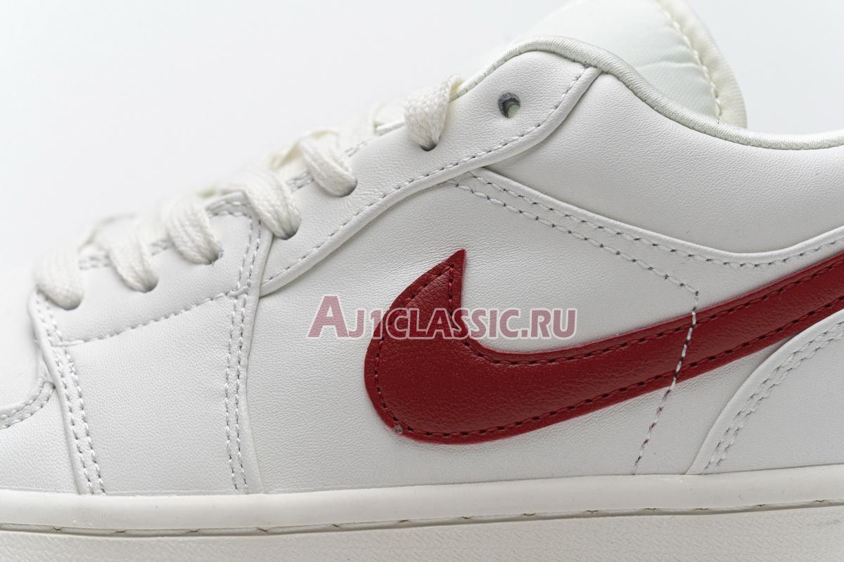 New Air Jordan 1 Retro Low "White Red" AQ9941-161 Shoes