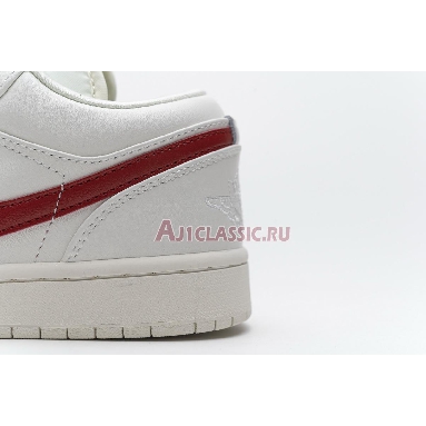 Air Jordan 1 Retro Low White Red AQ9941-161 Milk/White/Red Mens Womens Shoes