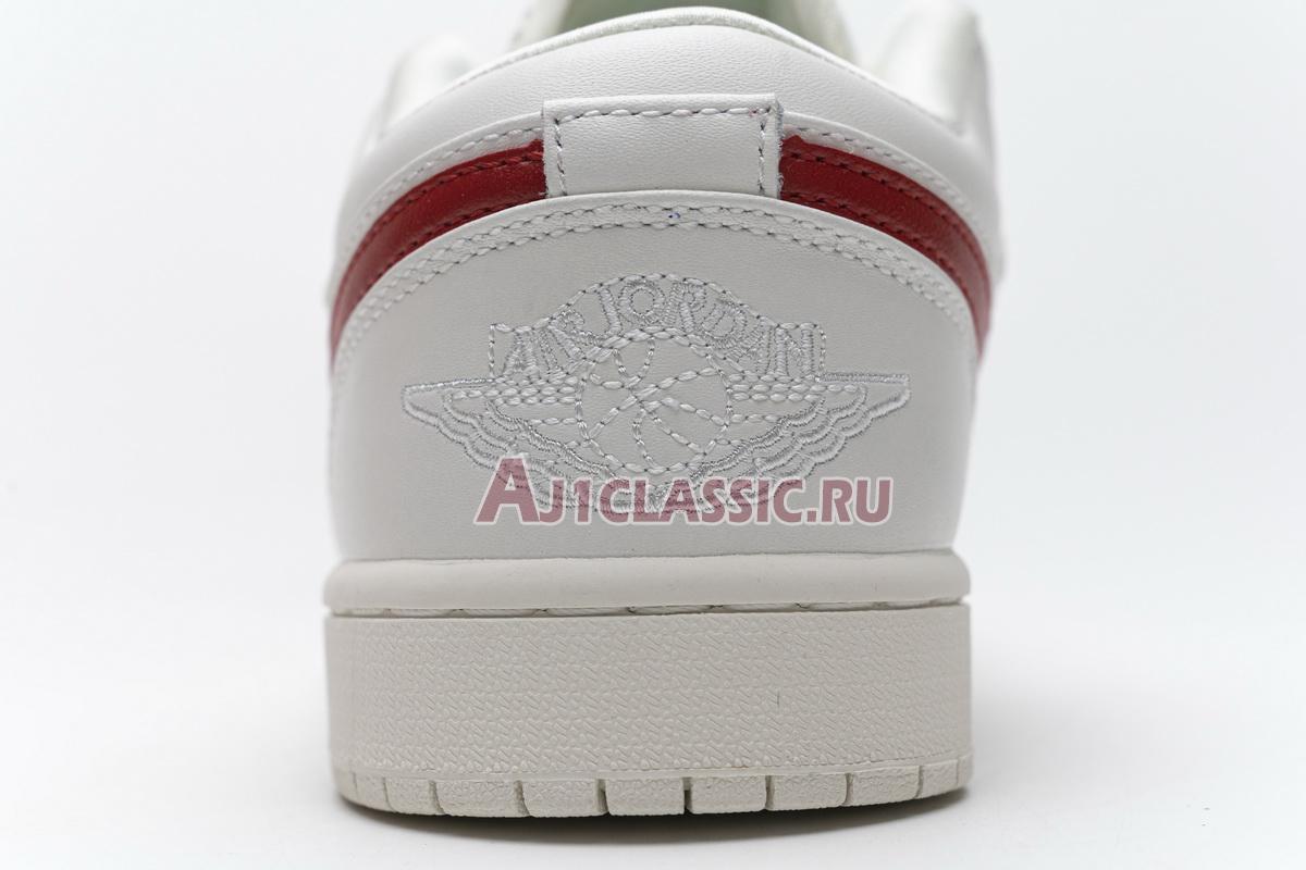 New Air Jordan 1 Retro Low "White Red" AQ9941-161 Shoes