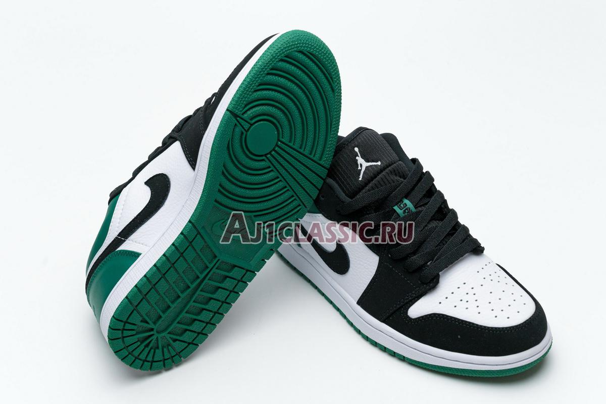 New Air Jordan 1 Retro Low "Mystic Green" 553558-113 Shoes