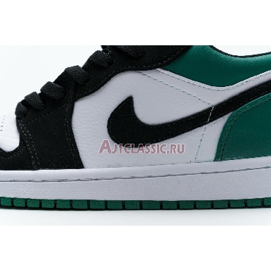 Air Jordan 1 Retro Low Mystic Green 553558-113 White/Black-Mystic Green Sneakers