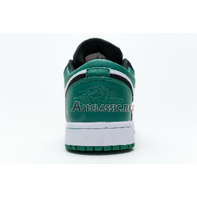 Air Jordan 1 Retro Low Mystic Green 553558-113 White/Black-Mystic Green Sneakers