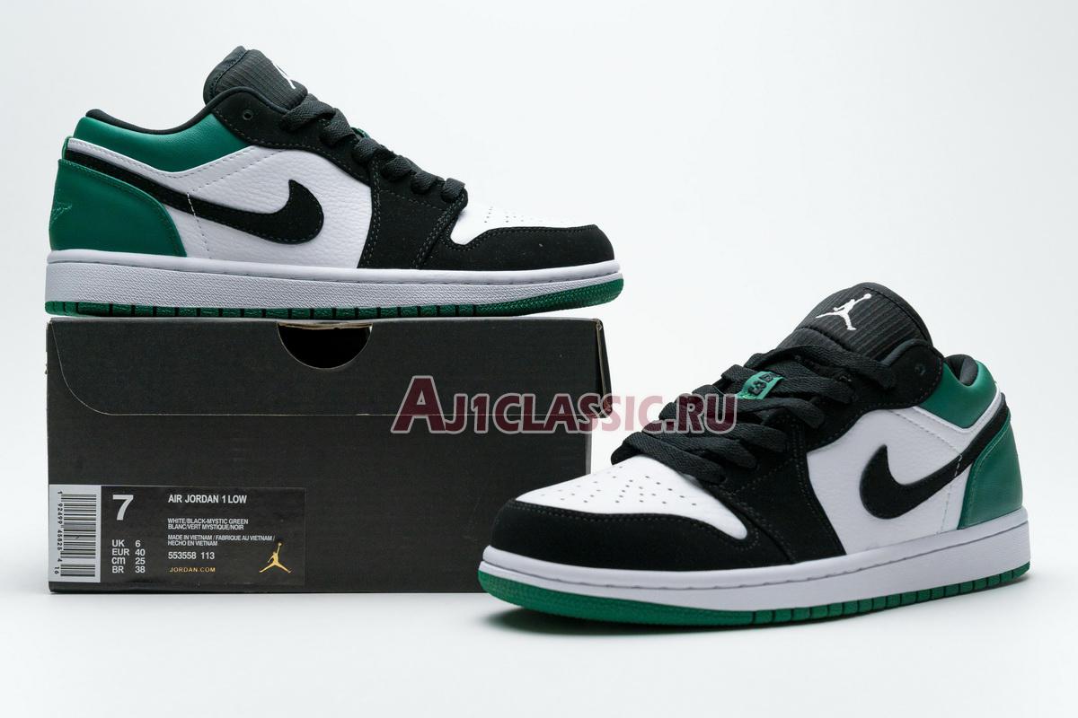 Air Jordan 1 Retro Low "Mystic Green" 553558-113