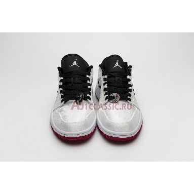 CLOT x Air Jordan 1 Low Fearless CU2804-100_LOW White/Black/White/University Red Sneakers