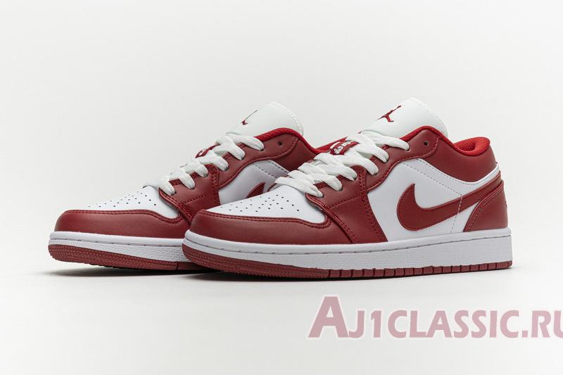 New Air Jordan 1 Low "Gym Red" 553558-611 Shoes