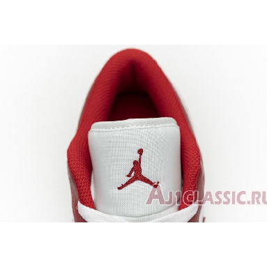 Air Jordan 1 Low Gym Red 553558-611 Gym Red/White Mens Womens Shoes