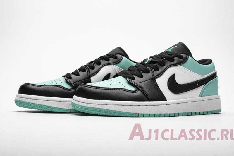 New Air Jordan 1 Low "Emerald Rise" 553558-117 Shoes