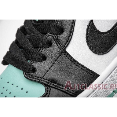 Air Jordan 1 Low Emerald Rise 553558-117 White/Emerald Rise-Black Sneakers