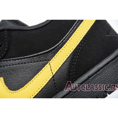 Air Jordan 1 Low Black University Gold 553558-071 Black/University Gold/Black Sneakers