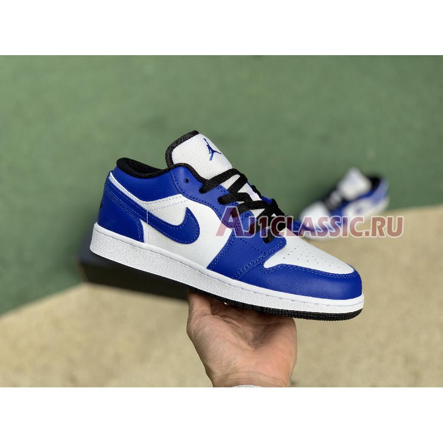 New Air Jordan 1 Low "Game Royal" 553560-124 Shoes