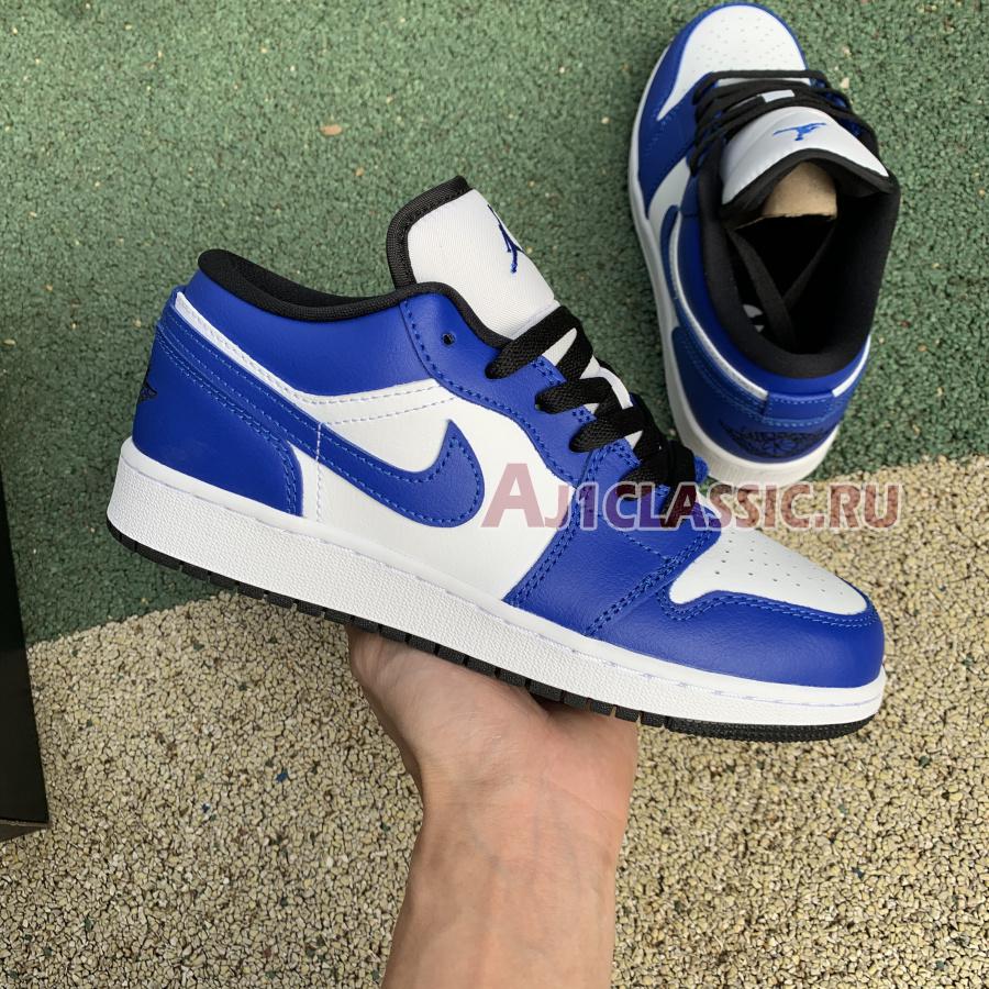 New Air Jordan 1 Low "Game Royal" 553560-124 Shoes