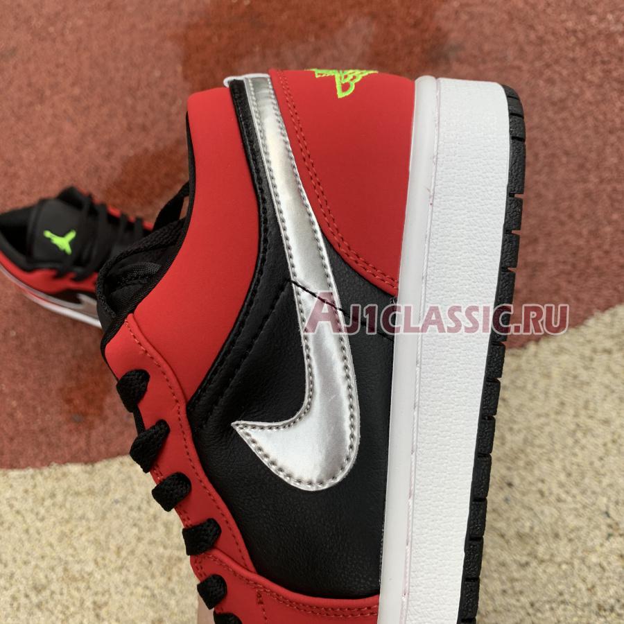 Air Jordan 1 Low "Gym Red Green Pulse" 553558-036