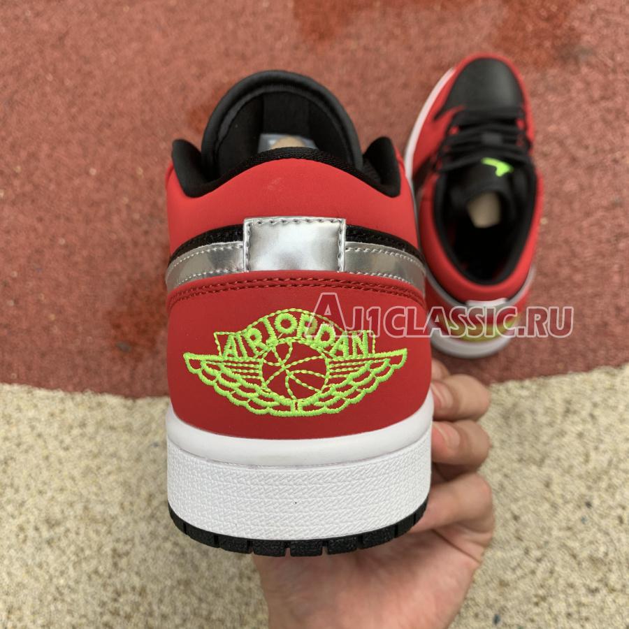 New Air Jordan 1 Low "Gym Red Green Pulse" 553558-036 Shoes