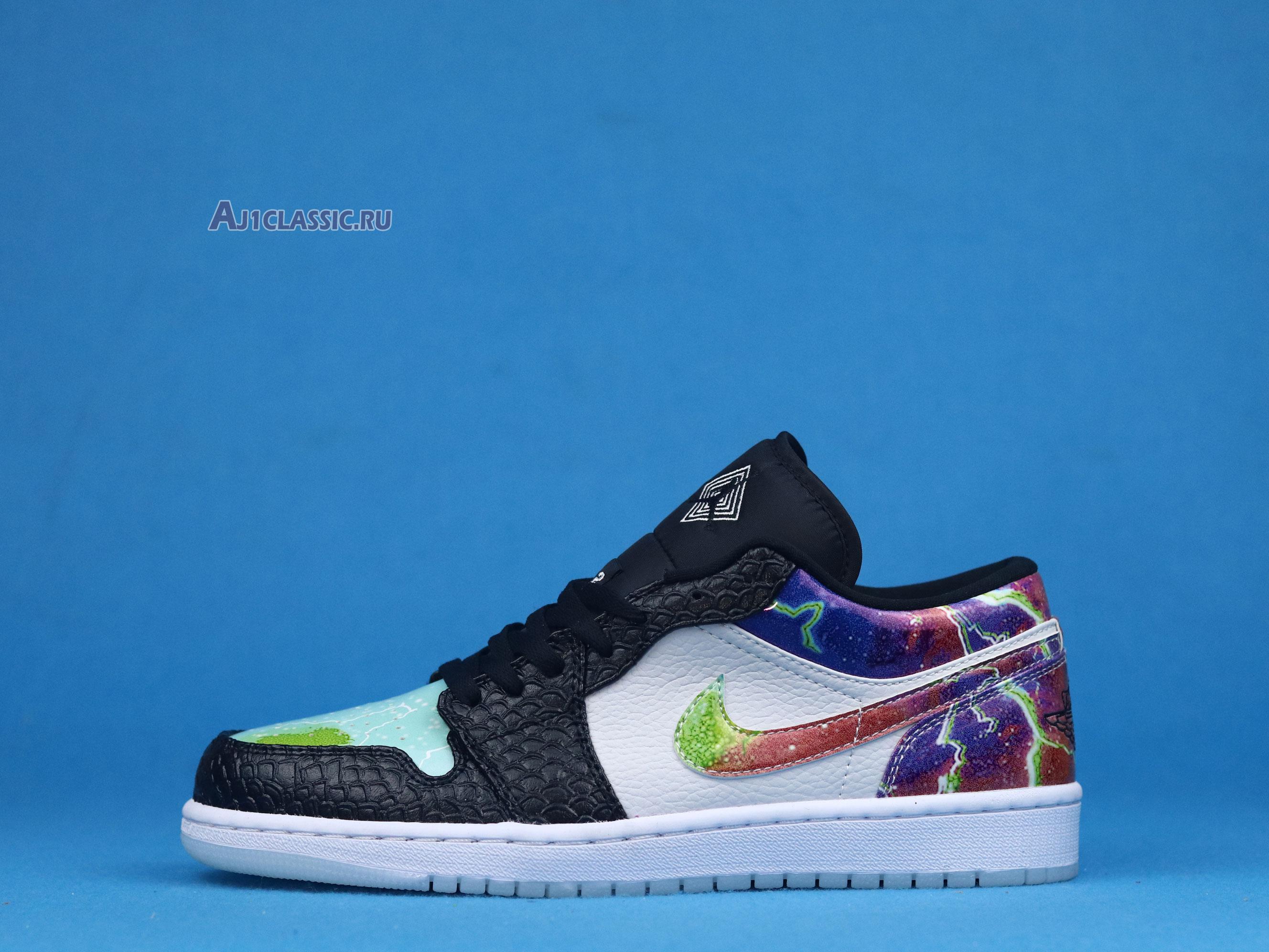 New Air Jordan 1 Low "Galaxy" CW7309-090 Shoes