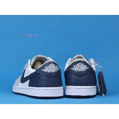 Air Jordan 1 Low Grey Navy CW8576-200 Grey/White/Navy/Blue Sneakers