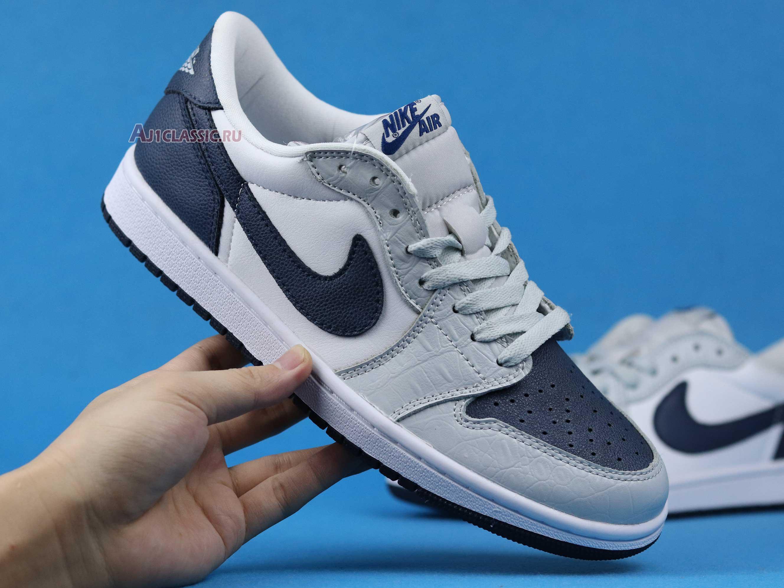 Air Jordan 1 Low "Grey Navy" CW8576-200