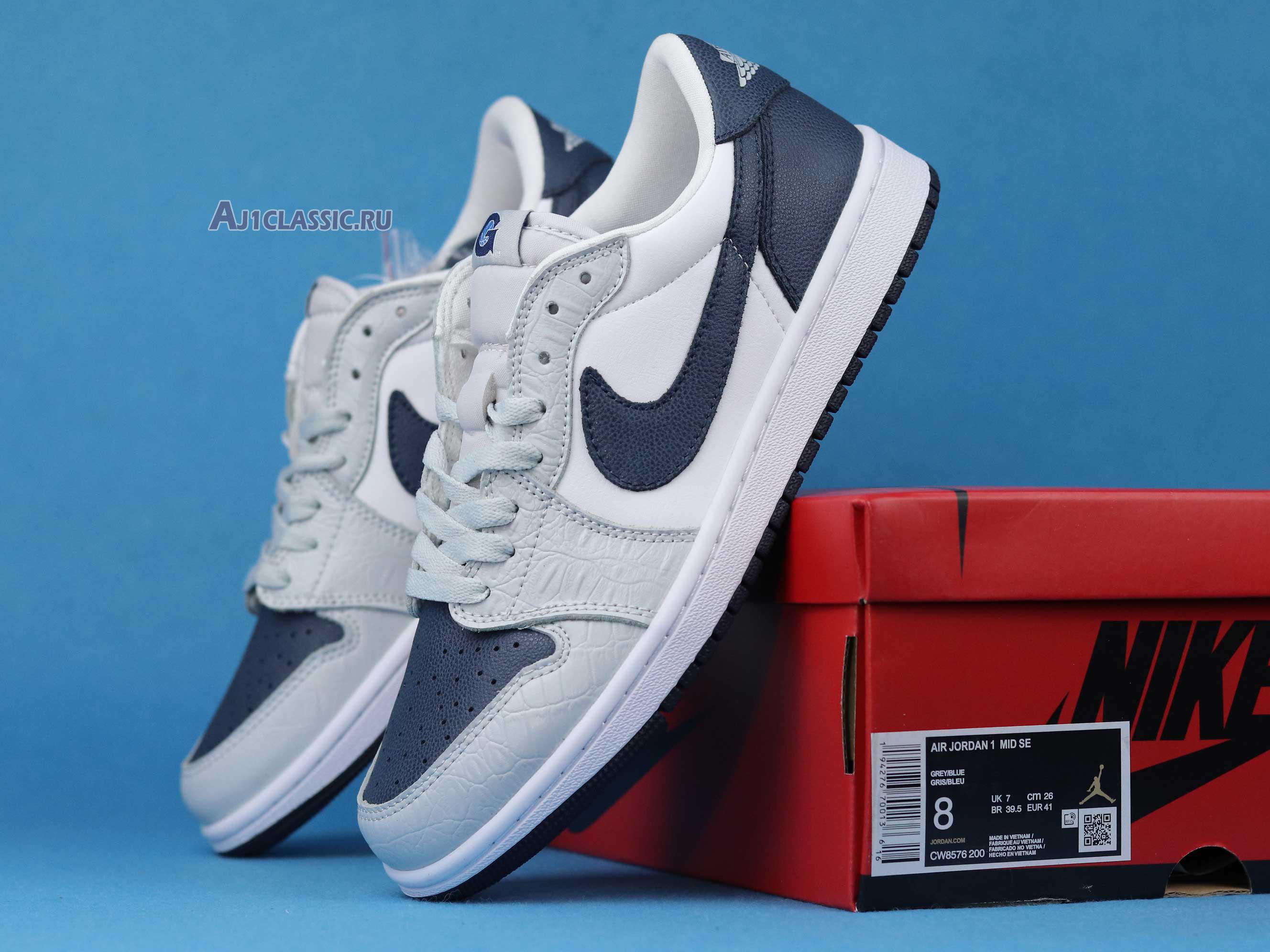 Air Jordan 1 Low "Grey Navy" CW8576-200