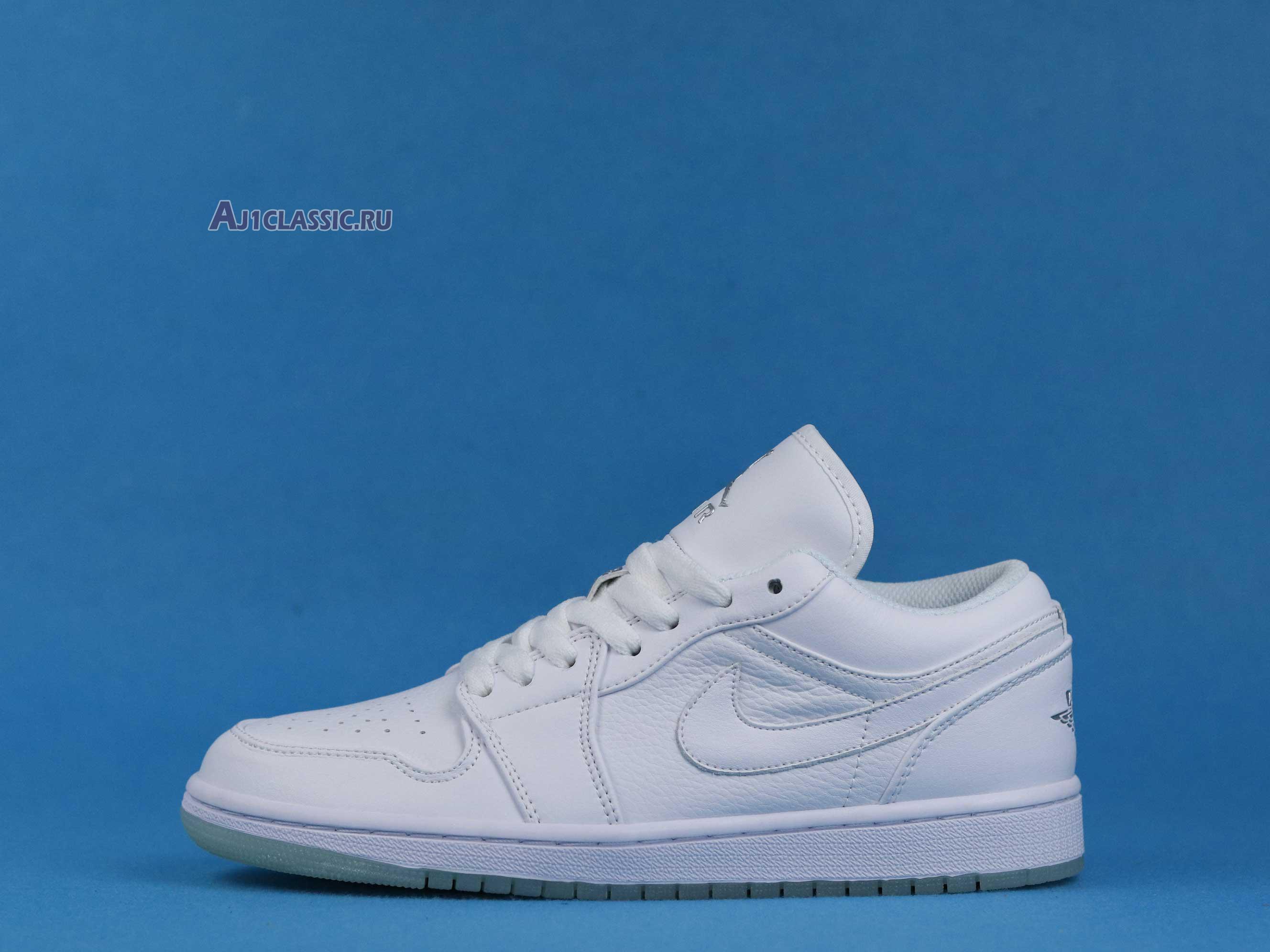 New Air Jordan 1 Low Retro "White" 309192-111 Shoes