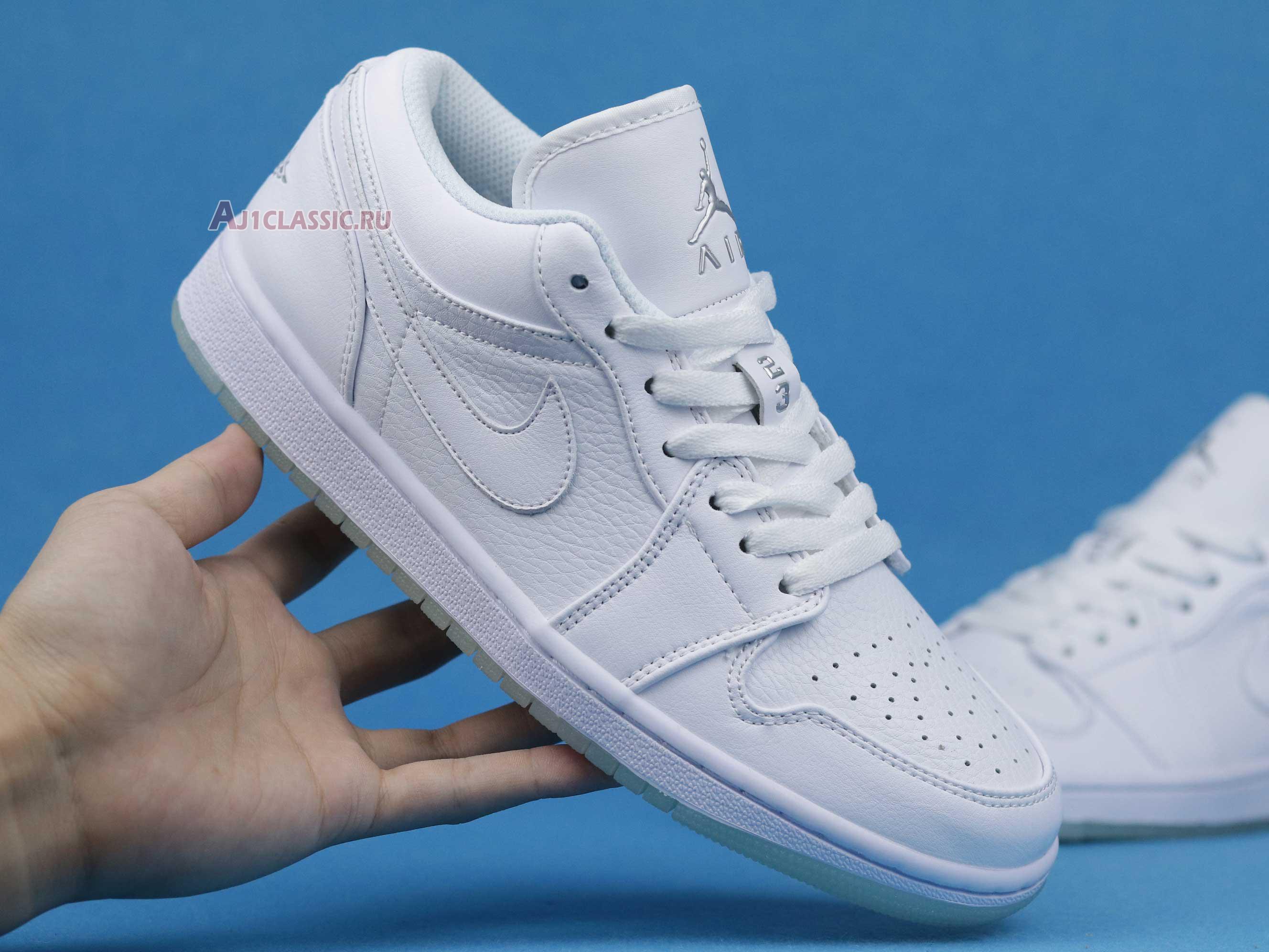 Air Jordan 1 Low Retro "White" 309192-111