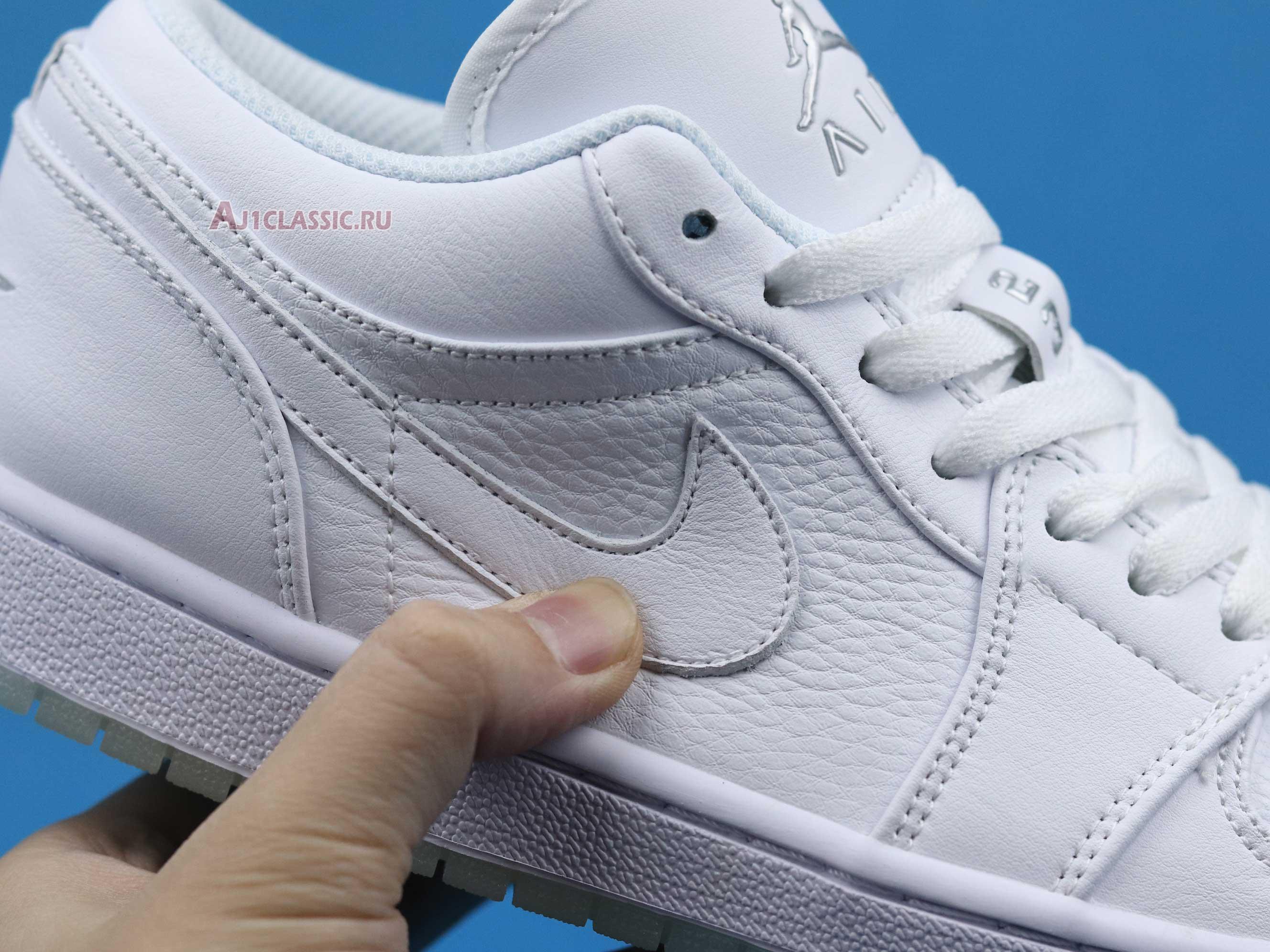 Air Jordan 1 Low Retro "White" 309192-111