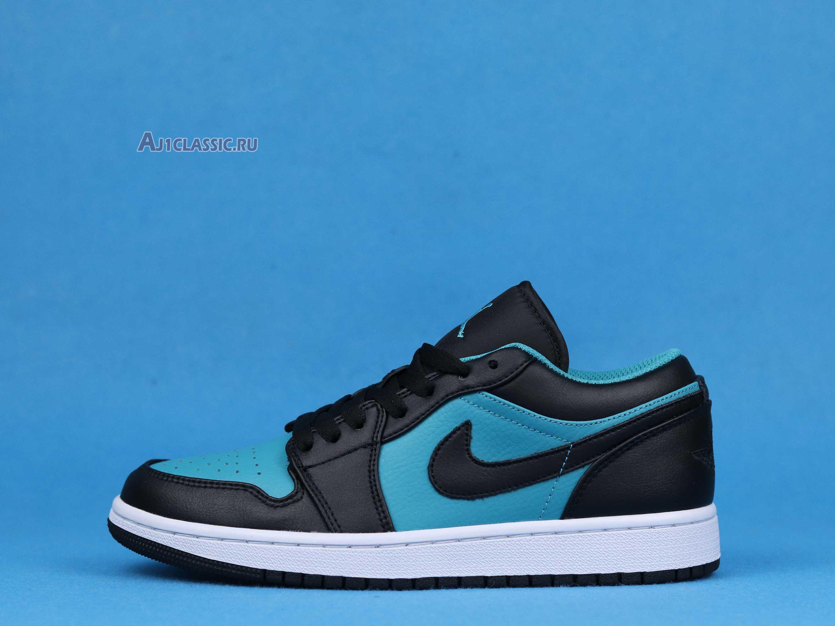 New Air Jordan 1 Retro Low "Blue Black" 553558-026 Shoes