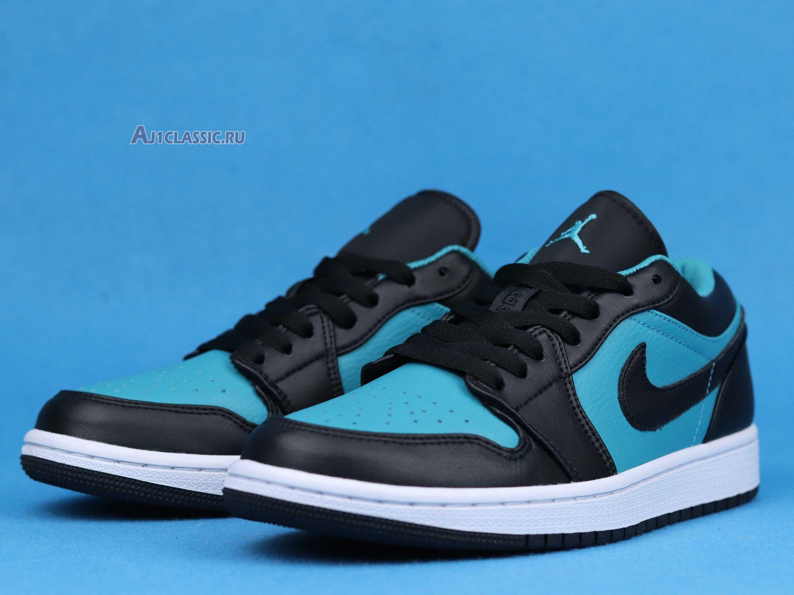 New Air Jordan 1 Retro Low "Blue Black" 553558-026 Shoes