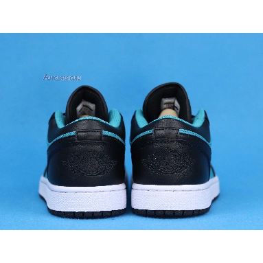 Air Jordan 1 Retro Low Blue Black 553558-026 Blue/Black/White Mens Womens Shoes