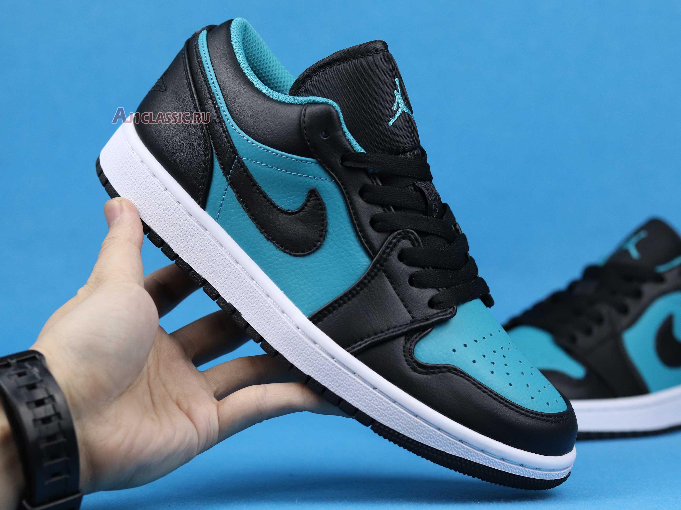 Air Jordan 1 Retro Low "Blue Black" 553558-026