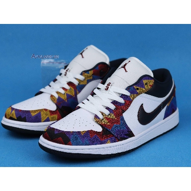 Air Jordan 1 Low SE Nothing But Net CZ8659-100 White/Dark Obsidian/Team Red Mens Womens Shoes